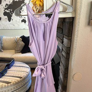 Light pink/lavender knee length dress